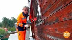 Алексей Бояджи — на высоте! С шуруповертом… Доброе утро. Фрагмент