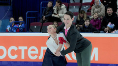 Камилла Шарафутдинова — Родион Мурасалимов. Ритм-танец. Магнитогорск. Гран-при России по фигурному катанию 2024/25