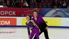 Дарья Дрожжина — Иван Тельнов. Ритм-танец. Магнитогорск. Гран-при России по фигурному катанию 2024/25