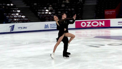 Василиса Григорьева — Евгений Артющенко. Произвольный танец. Юниоры. Магнитогорск. Гран-при России по фигурному катанию 2024/25