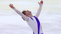 Марк Кондратюк выиграл первый этап с пятью четверными прыжками. Произвольная программа. Магнитогорск. Гран-при России по фигурному катанию 2024/25