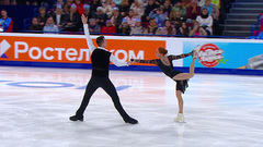 Елизавета Осокина — Артем Грицаенко. Произвольная программа. Магнитогорск. Гран-при России по фигурному катанию 2024/25