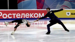 София Диана Касинс — Александр Брегей. Короткая программа. Юниоры. Казань. Гран-при России по фигурному катанию 2024/25