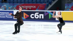 Варвара Слуцкая — Глеб Гончаров. Произвольный танец. Юниоры. Красноярск. Гран-при России по фигурному катанию 2024/25