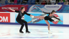 Таисия Щербинина — Артем Петров. Произвольная программа. Юниоры. Красноярск. Гран-при России по фигурному катанию 2024/25