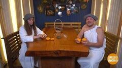 Апельсиновый пилинг в бане против целлюлита. Доброе утро. Суббота. Фрагмент