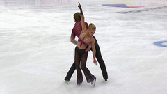 Екатерина Миронова — Евгений Устенко. Ритм-танец. Красноярск. Гран-при России по фигурному катанию 2024/25