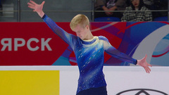 Илья Строганов. Короткая программа. Красноярск. Гран-при России по фигурному катанию 2024/25