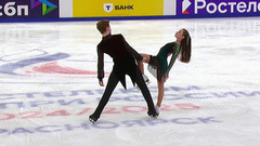 Анна Щербакова — Егор Гончаров. Произвольный танец. Красноярск. Гран-при России по фигурному катанию 2024/25