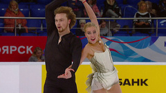 Екатерина Миронова — Евгений Устенко. Произвольный танец. Красноярск. Гран-при России по фигурному катанию 2024/25