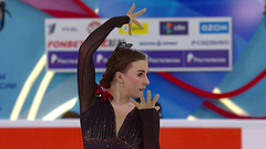 Валерия Овчинникова. Произвольная программа. Красноярск. Гран-при России по фигурному катанию 2024/25