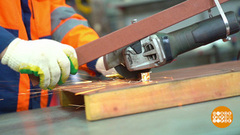 Была болгарка, стал отрезной станок! Доброе утро. Фрагмент