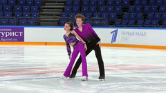 Дарья Дрожжина — Иван Тельнов. Ритм-танец. Юниоры. Москва. Гран-при России по фигурному катанию 2024/25