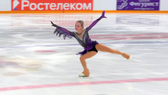 Елена Костылева. Произвольная программа. Москва. Гран-при России по фигурному катанию 2024/25