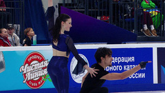 Анна Коломенская — Артем Фролов. Ритм-танец. Москва. Гран-при России по фигурному катанию 2024/25