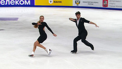 Александра Степанова — Иван Букин. Ритм-танец. Москва. Гран-при России по фигурному катанию 2024/25