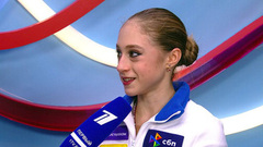 «Сальхов очень сильно влияет на эмоции». Интервью Алины Горбачевой после победы. Санкт-Петербург. Гран-при России по фигурному катанию 2024/25