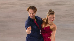 Василиса Кагановская — Максим Некрасов. Показательный номер. Кубок Первого канала среди юниоров по фигурному катанию 2024