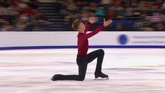 Александр Семков. Кубок Первого канала среди юниоров по фигурному катанию 2024