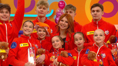 Церемония награждения. Кубок Первого канала среди юниоров по фигурному катанию 2024