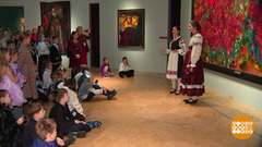 Самая художественная елка — в Третьяковке! Доброе утро. Фрагмент