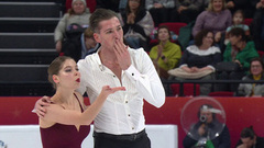 Анастасия Мишина — Александр Галлямов. Короткая программа. Чемпионат России по фигурному катанию 2025