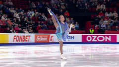 Яна Битюшкова. Произвольная программа. Чемпионат России по фигурному катанию 2025