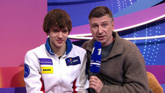 «Я хочу сделать дорожку идеально». Интервью Владислава Дикиджи после победы. Чемпионат России по фигурному катанию 2025