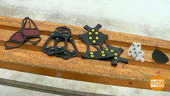 Приспособления против гололеда: тест-драйв. Доброе утро. Суббота. Фрагмент