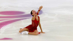 София Дзепка. Произвольная программа. Первенство России по фигурному катанию среди юниоров 2025