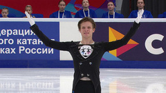 Евгений Семененко. Короткая программа. Финал Гран-при России по фигурному катанию 2025
