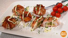 Готовим куриные шашлычки с начинкой. Доброе утро. Фрагмент