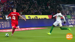 Футбол. Россия — Замбия: итоги. Доброе утро. Фрагмент