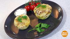 Готовим кольраби, фаршированную грибами. Доброе утро. Фрагмент