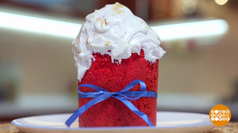 Печем к Пасхе кулич «Красный бархат». Доброе утро. Фрагмент