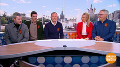 Тарас Хтей, Егор Попов и Артем Гурин — о фильме «Финал», волейболе и Победе. Доброе утро. Фрагмент