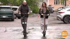 На электросамокате по лужам? Лучше не надо! Доброе утро. Фрагмент