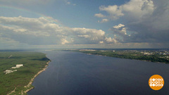 Течет река Волга, конца и края нет… Доброе утро. Фрагмент