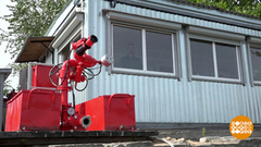 Робот-пожарный спешит на помощь. Доброе утро. Фрагмент