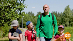 Папа вам не мама, с ним идем в поход! Доброе утро. Суббота. Фрагмент