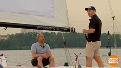 Никита Нестеров поднимает паруса. Доброе утро. Фрагмент