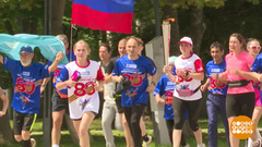 «От Победы к Победе»: эстафету встречает Пермь. Доброе утро. Фрагмент