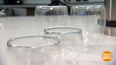 Стеклянная посуда с двойными стенками: а не лопнет? Доброе утро. Фрагмент