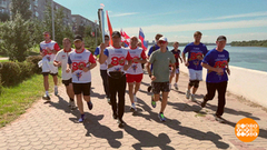 «От Победы к Победе» — уже в Омске! Доброе утро. Фрагмент