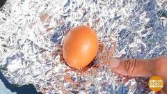 Походный вариант: фольга вместо котелка. Доброе утро. Фрагмент