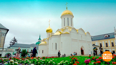 Свято-Троицкая Сергиева лавра. Cердце России. Доброе утро. Фрагмент