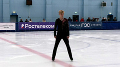 Никита Сарновский. Короткая программа. Контрольные прокаты сборной России по фигурному катанию среди юниоров 2025