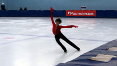 Николай Колесников. Короткая программа. Контрольные прокаты сборной России по фигурному катанию среди юниоров 2025