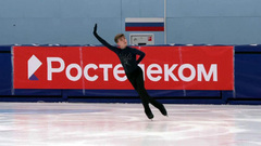 Лев Лазарев. Короткая программа. Контрольные прокаты сборной России по фигурному катанию среди юниоров 2025