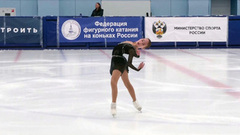 Елизавета Андреева. Короткая программа. Контрольные прокаты сборной России по фигурному катанию среди юниоров 2025
